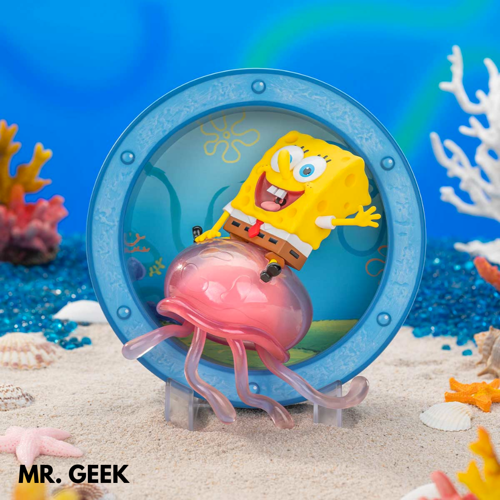 🔥Preventa🔥 Pop Mart - Dúo Ventanas de Bob Esponja Set de 2