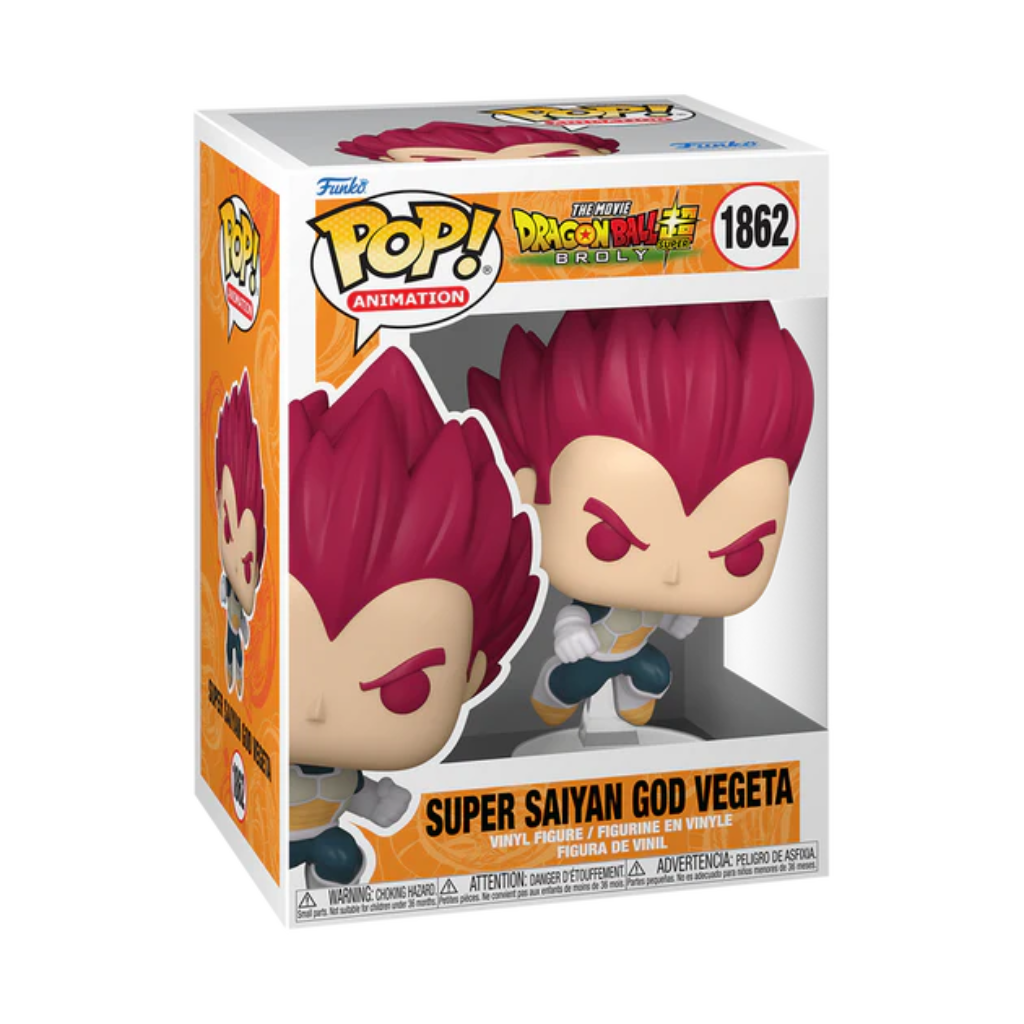 🔥Preventa🔥 Funko Pop Animation: Dragon Ball Super Broly - Vegeta Super Saiyajin Dios