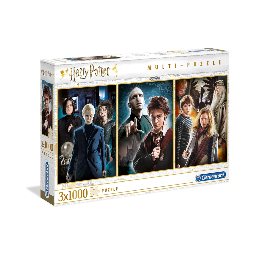 Clementoni Rompecabezas 3x1000 Harry Potter