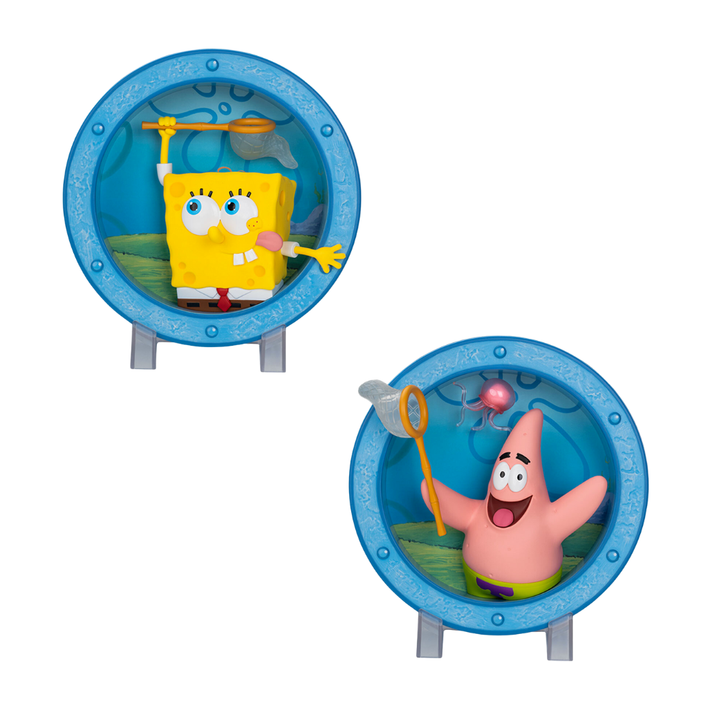 🔥Preventa🔥 Pop Mart - Dúo Ventanas de Bob Esponja Set de 2