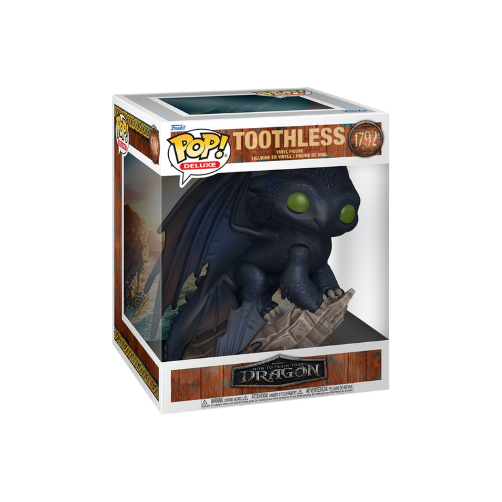 🔥Preventa🔥 Funko Pop Deluxe: Cómo Entrenar A Tu Dragon Live Action - Chimuelo