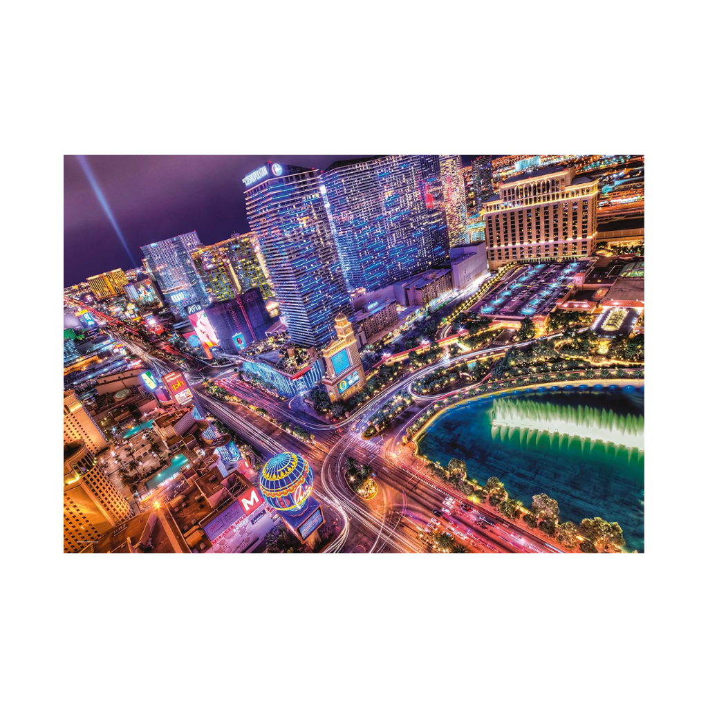Clementoni Rompecabezas 2000 Piezas Las Vegas Iluminada