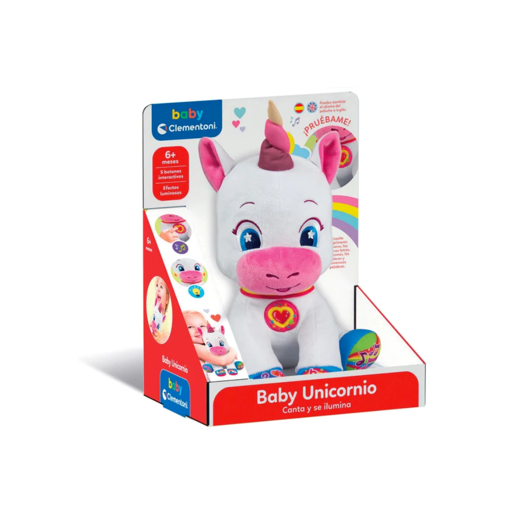 Clementoni Unicornio Interactivo Baby