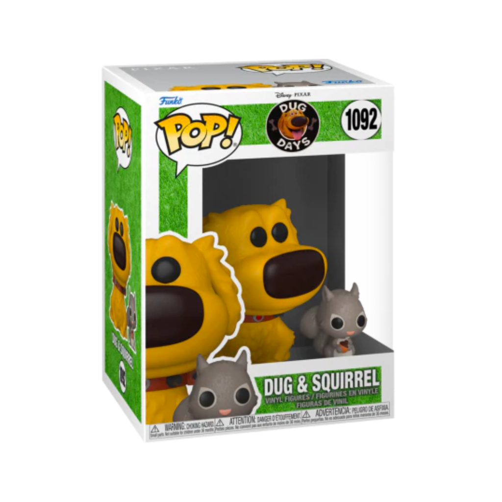 Funko Pop Disney: Dug Days – Dug Con Ardilla