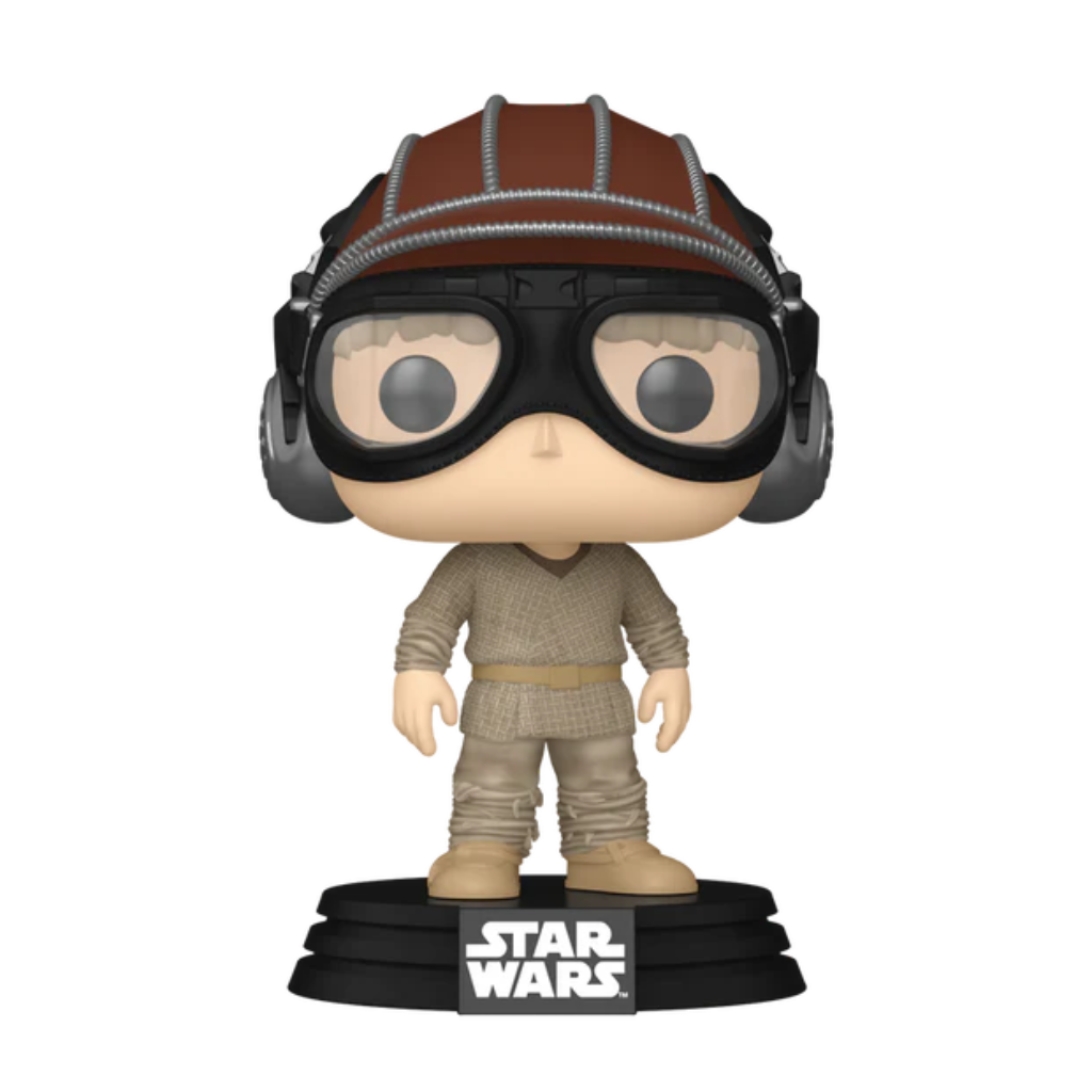 Funko Pop Star Wars: La Amenaza Fantasma - Anakin con Casco