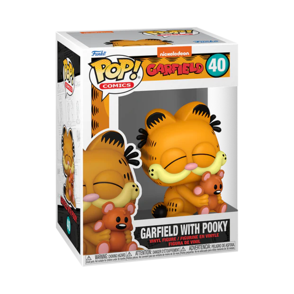 Funko Pop Comics: Garfield - Garfield Con Pooky