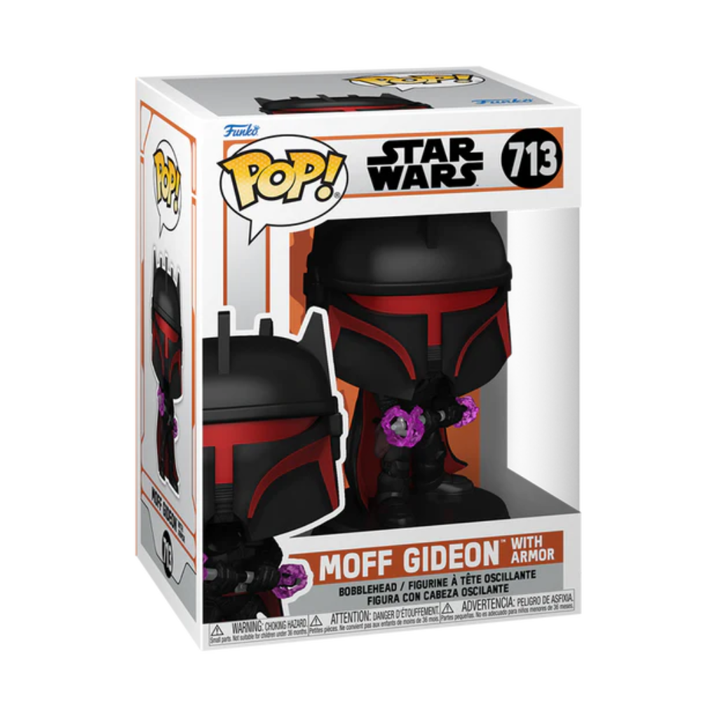 Funko Pop Star Wars: The Mandalorian - Moff Gideon con Amadura