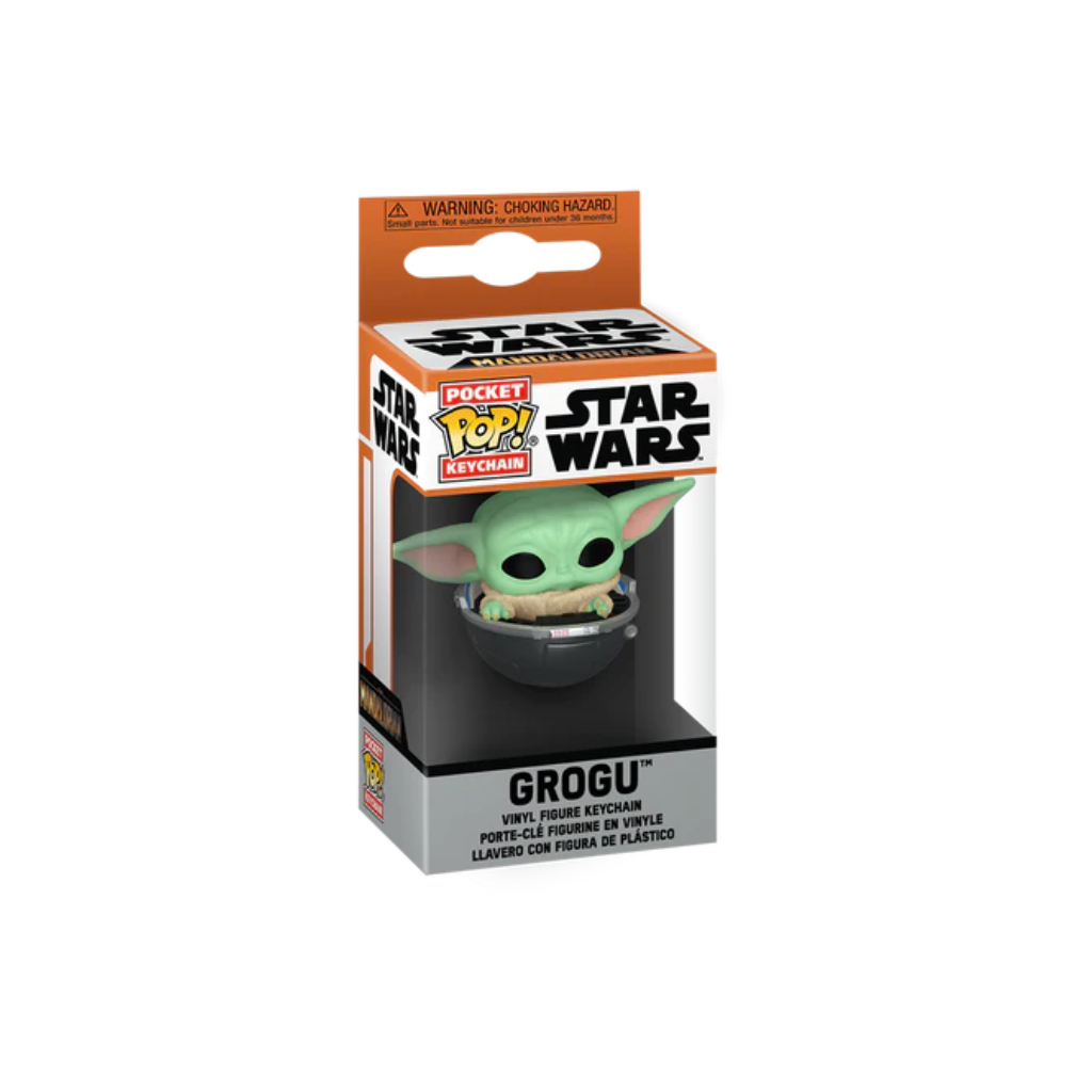 Funko Pop Keychain: The Mandalorian - Grogu Llavero