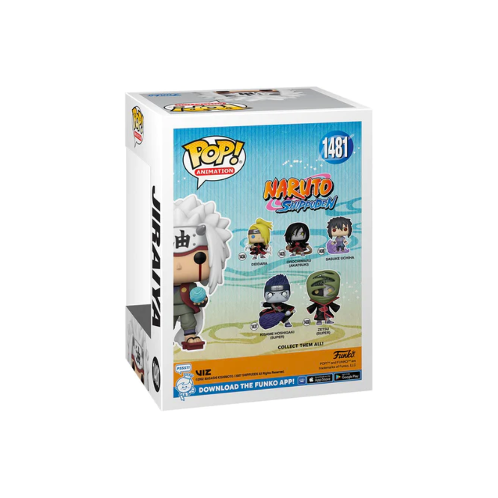 Funko Pop Animation: Naruto - Jiraiya Con Rasengan Glow Exclusivo