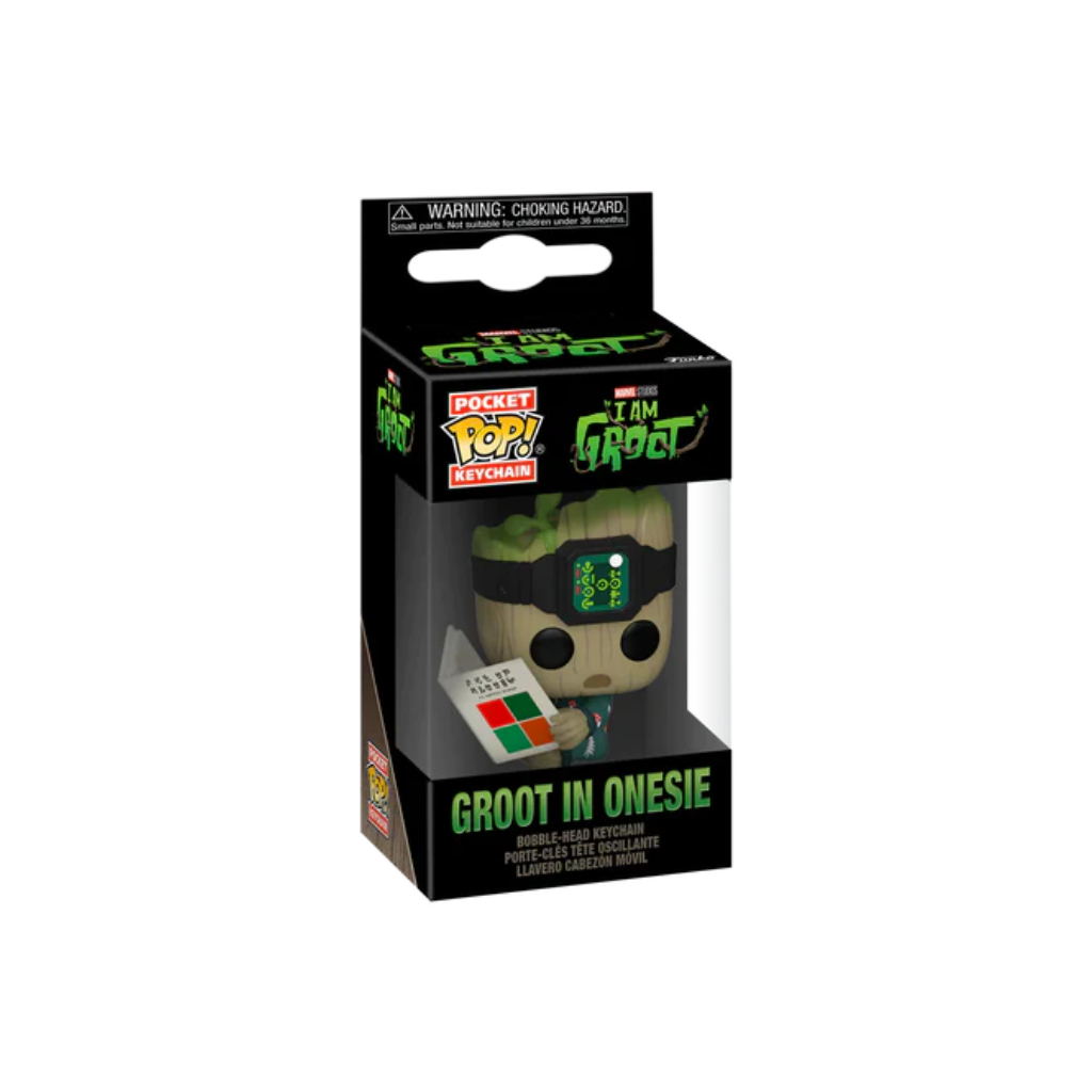 🔥Preventa🔥 Funko Pop Keychain: Yo Soy Groot – Groot Con Libro Llavero