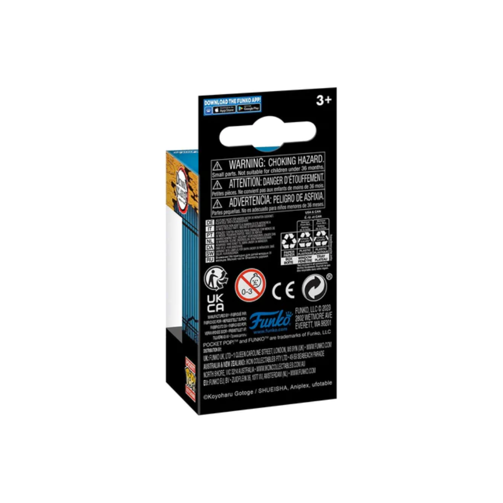 Funko Pop Keychain: Demon Slayer – Inosuke Llavero