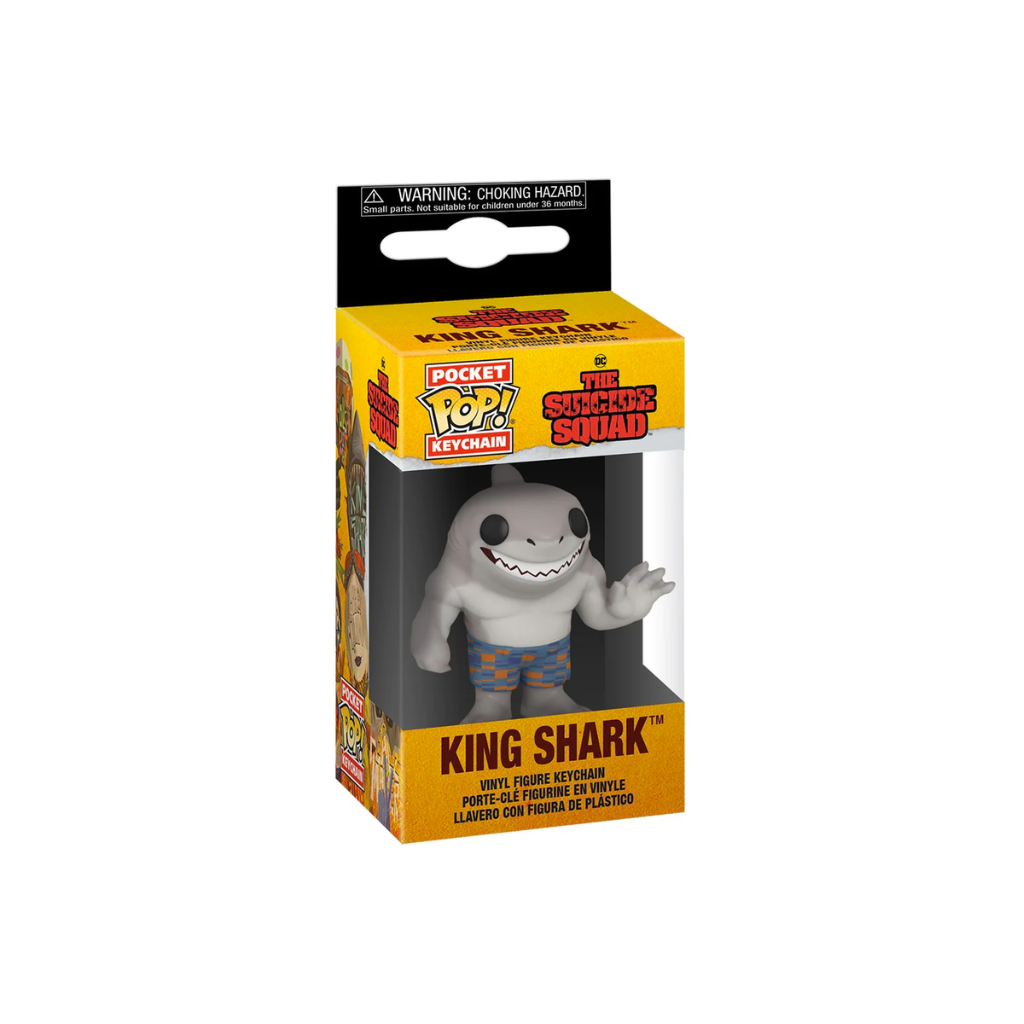 🔥Preventa🔥 Funko Pop Keychain: Suicide Squad 2 - King Shark Llavero