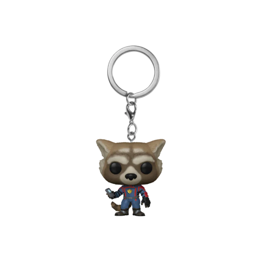 🔥Preventa🔥 Funko Pop Keychain: Marvel Guardianes De La Galaxia 3 - Rocket Llavero