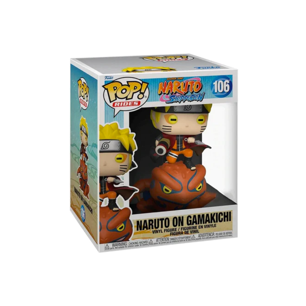 Funko Pop Rides: Naruto - Naruto modo Sabio en Gamakichi Exclusivo