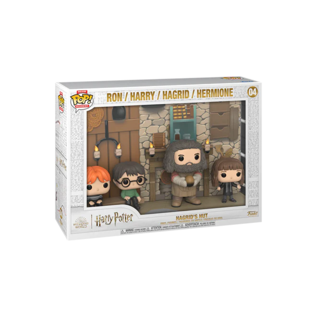 🔥Preventa🔥 Funko Pop Movie Moment Deluxe: Harry Potter – La Choza de Hagrid