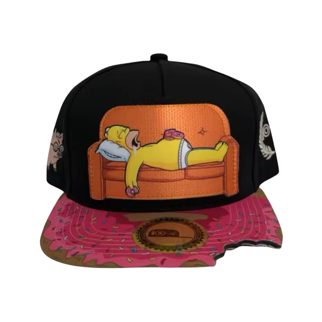Gorra Snapback The Simpson: Homero Durmiendo con Mordida