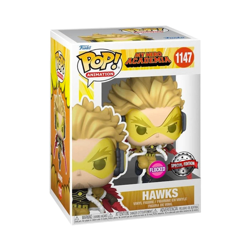 Funko Pop Animation: My Hero Academia – Hawks Flocked Exclusivo