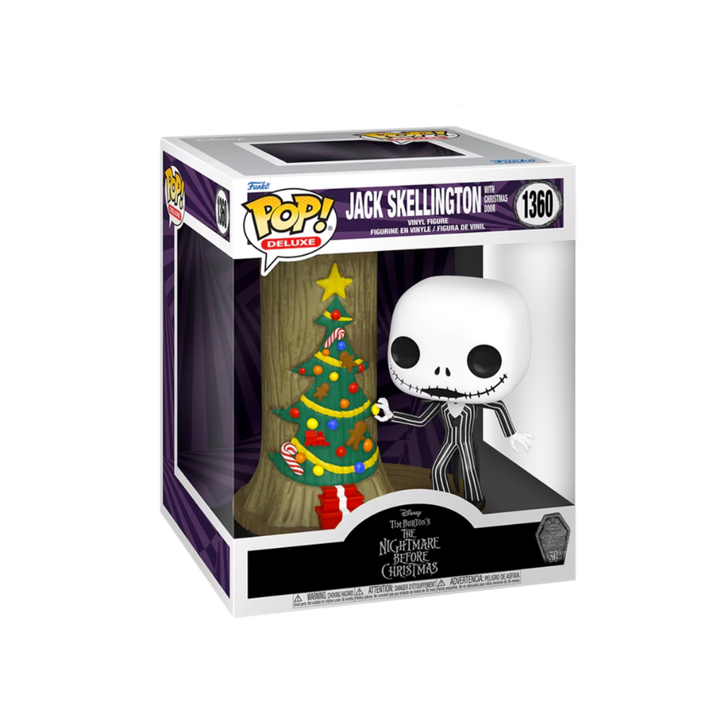 Funko Pop Deluxe: Mundo De Jack 30 Aniversario – Jack Con Puerta De Navidad