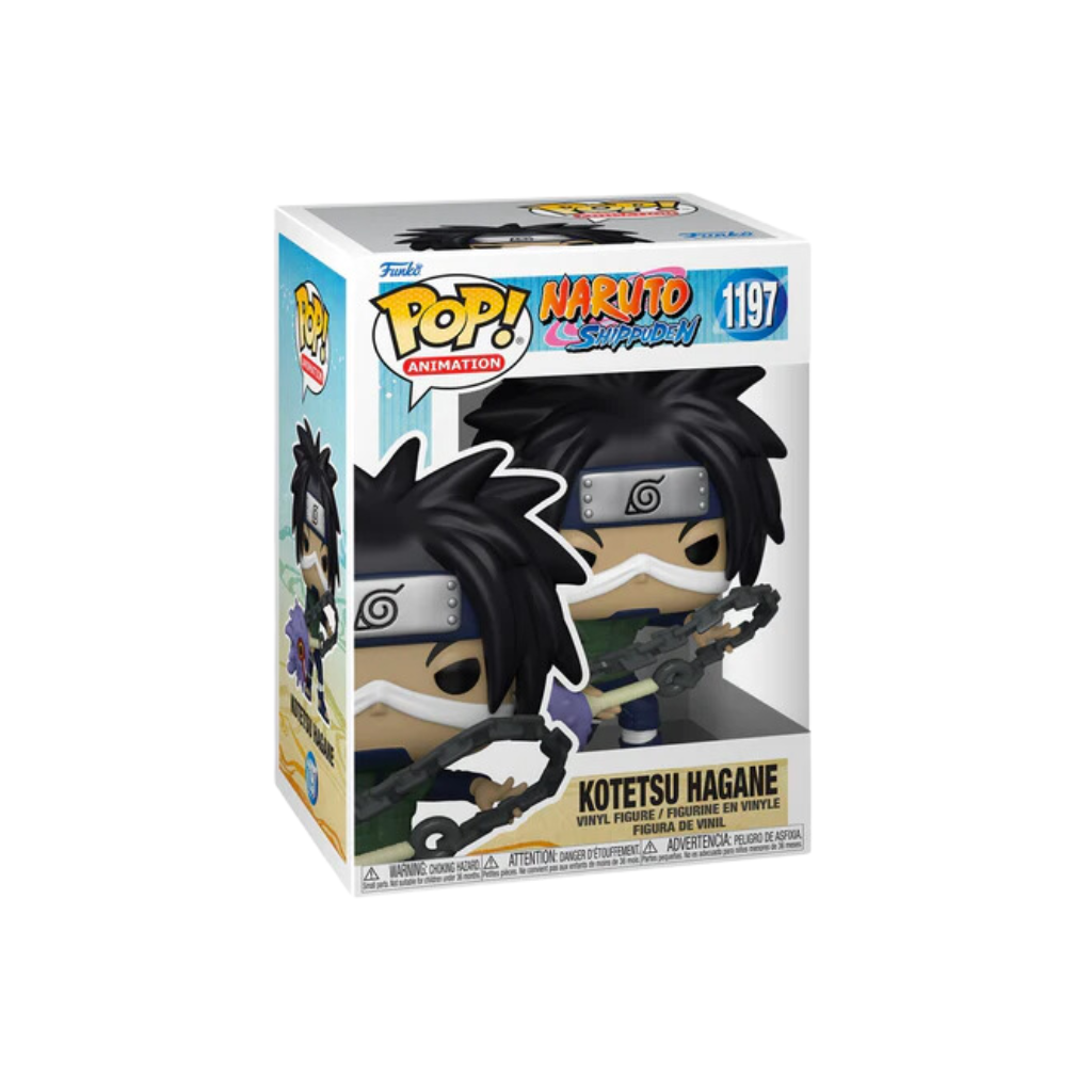 Funko Pop Animation: Naruto Shippuden – Kotetsu Hagane con Arma