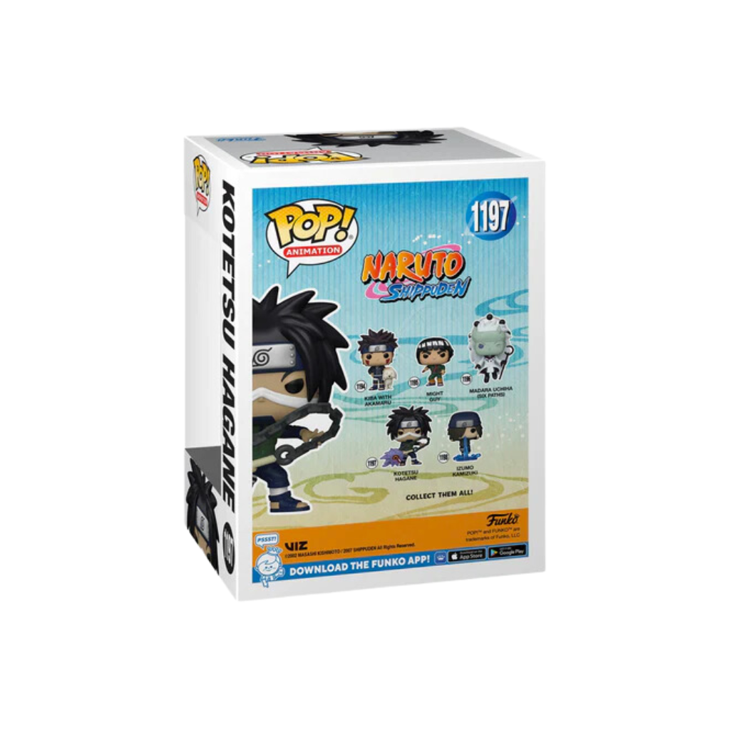 Funko Pop Animation: Naruto Shippuden – Kotetsu Hagane con Arma