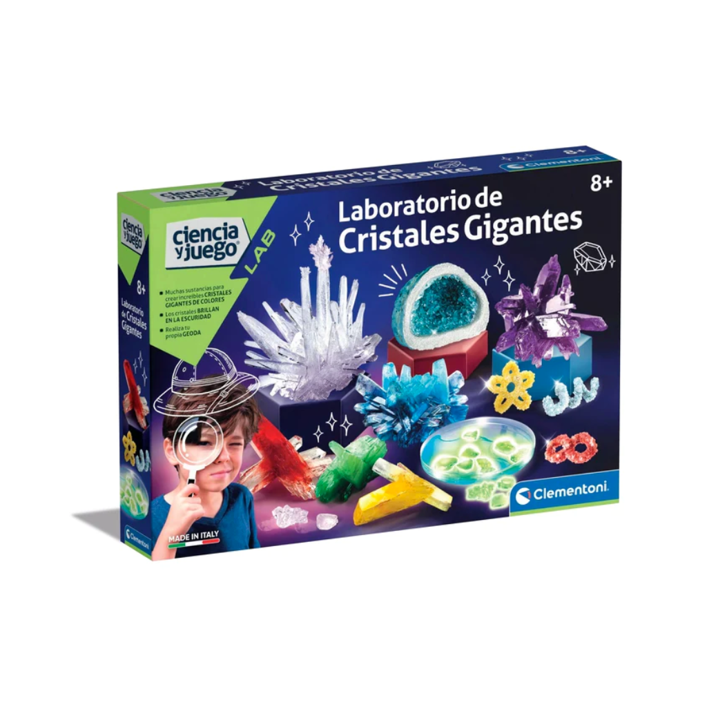 Clementoni Laboratorio de Cristales Gigantes