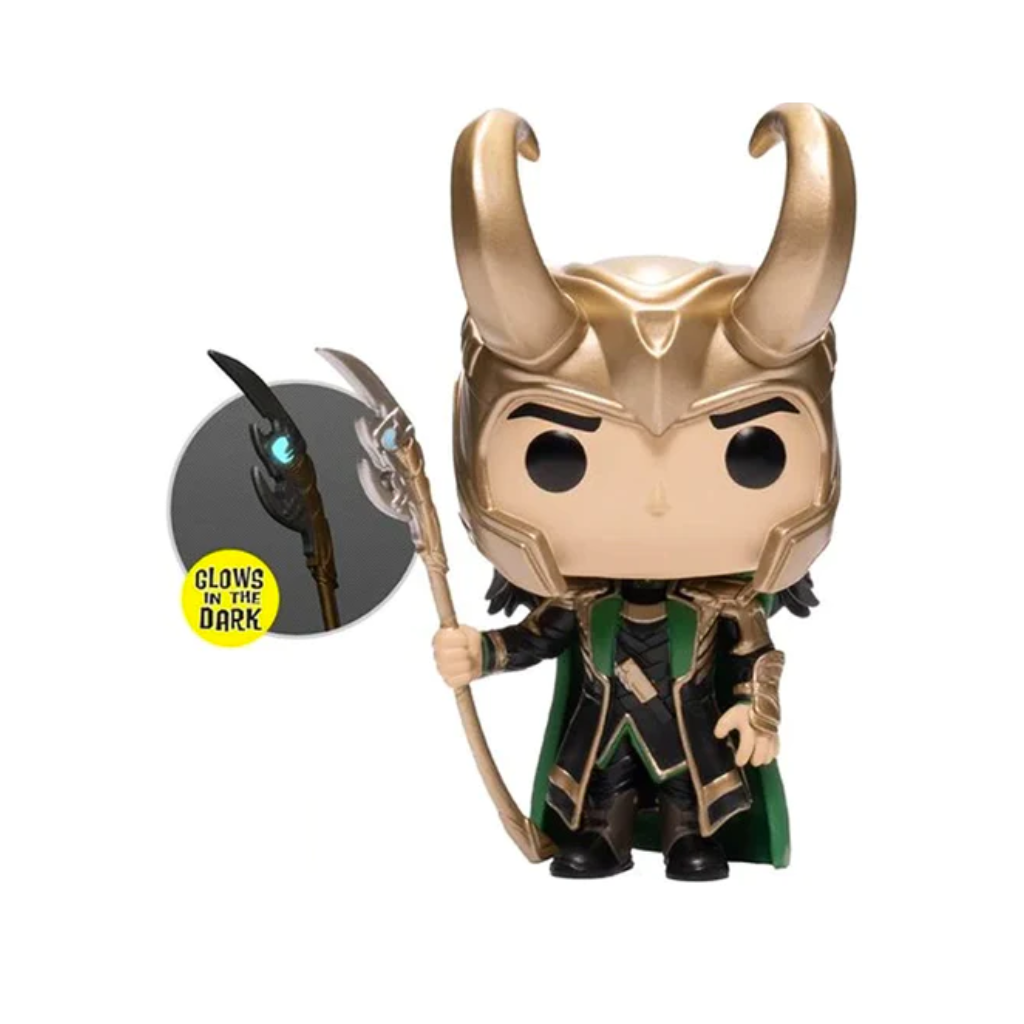 Funko Pop Marvel: Avengers – Loki con Cetro Exclusivo