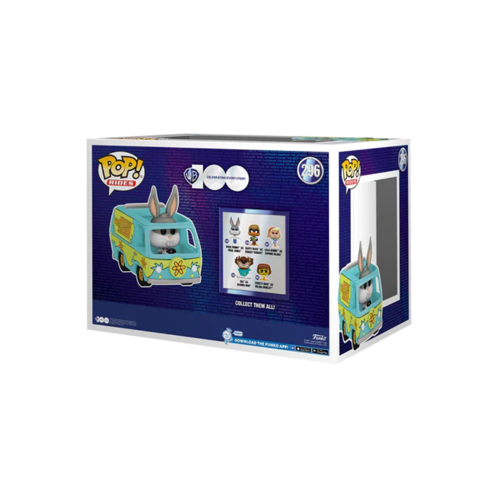 Funko Pop Ride Super Deluxe: Warner Bros 100 Aniversario – Maquina Del Misterio con Bugs Bunny