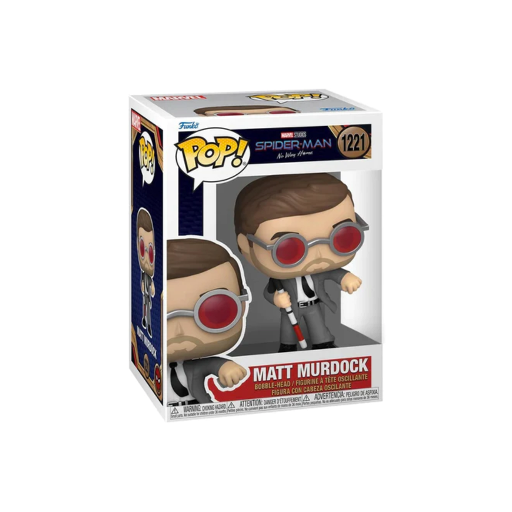 Funko Pop Marvel: Spider Man No Way Home – Matt Murdock con Ladrillo Exclusivo