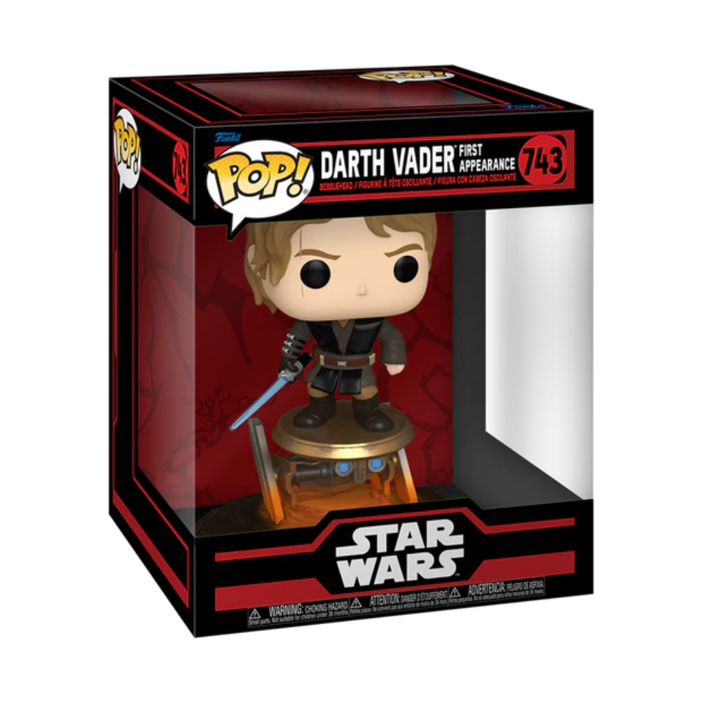 Funko Pop Ride Deluxe: Star Wars The Dark Side - Darth Vader Primera Apariencia