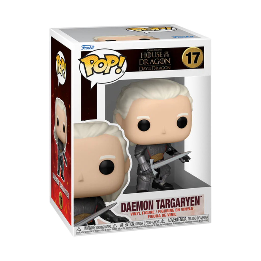 Funko Pop Tv: House of Dragon - Daemon Targaryen con Hermana Oscura