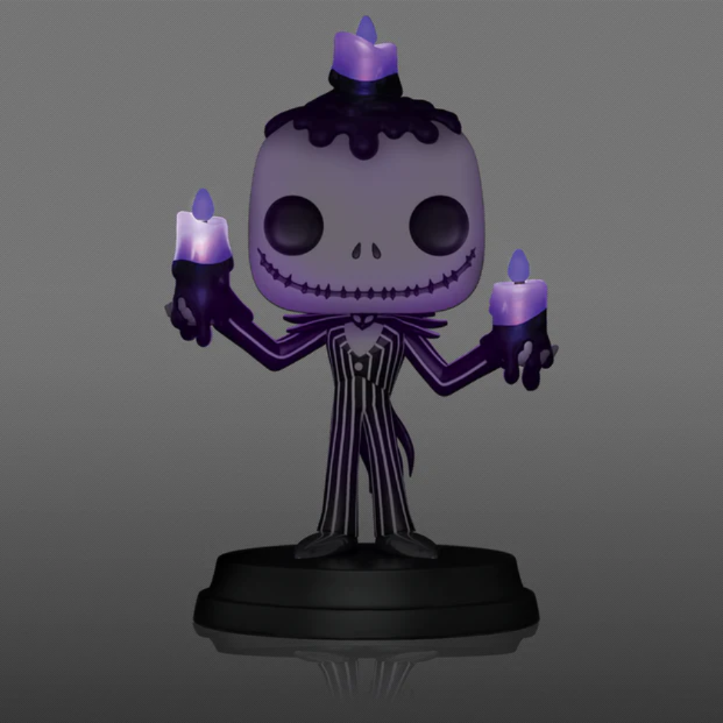 🔥Preventa🔥 Funko Pop Super: Mundo De Jack - Jack Con Velas Electrónico 6 Pulgadas