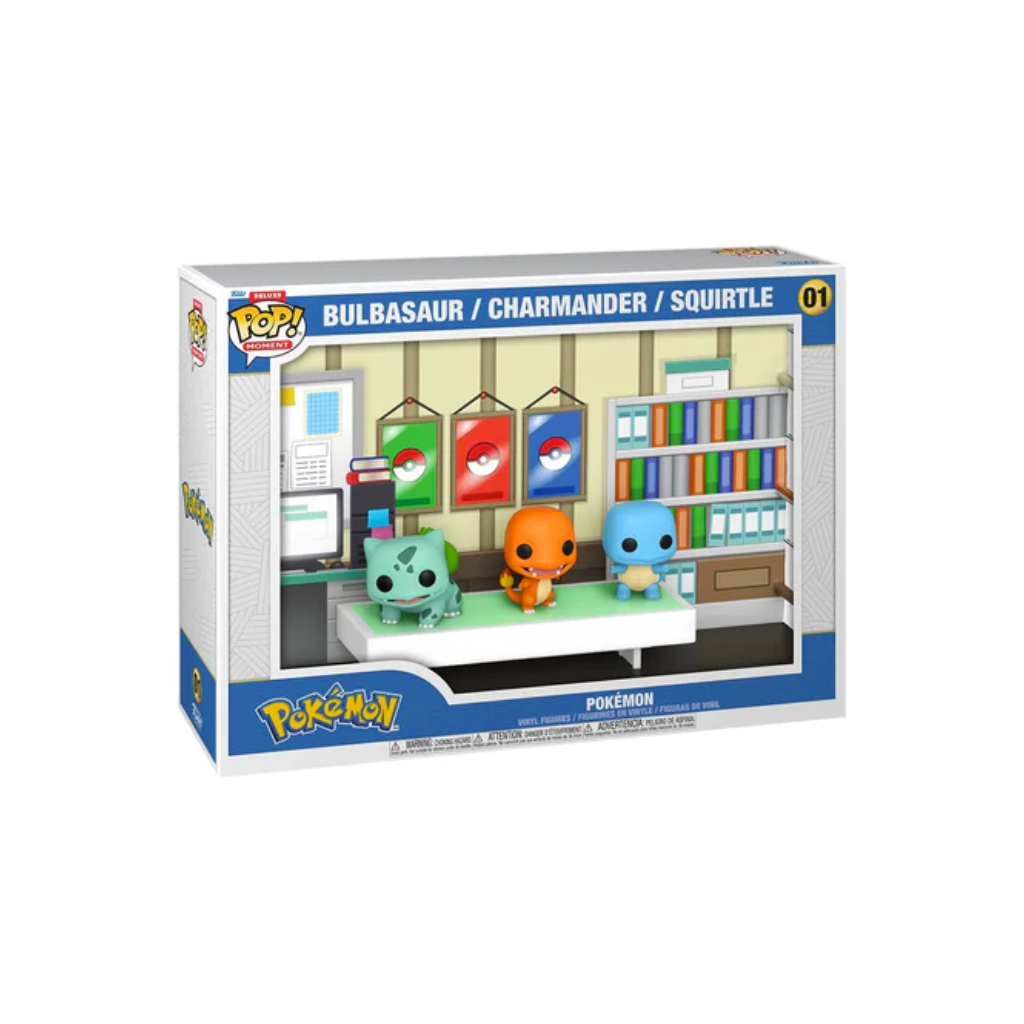 Funko Pop Moments Deluxe: Pokemon - Iniciales de Kanto