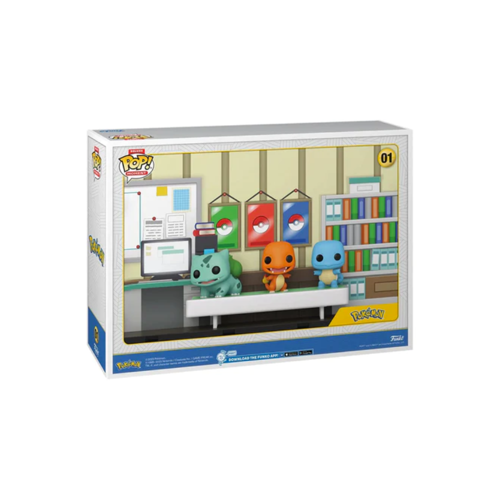 Funko Pop Moments Deluxe: Pokemon - Iniciales de Kanto