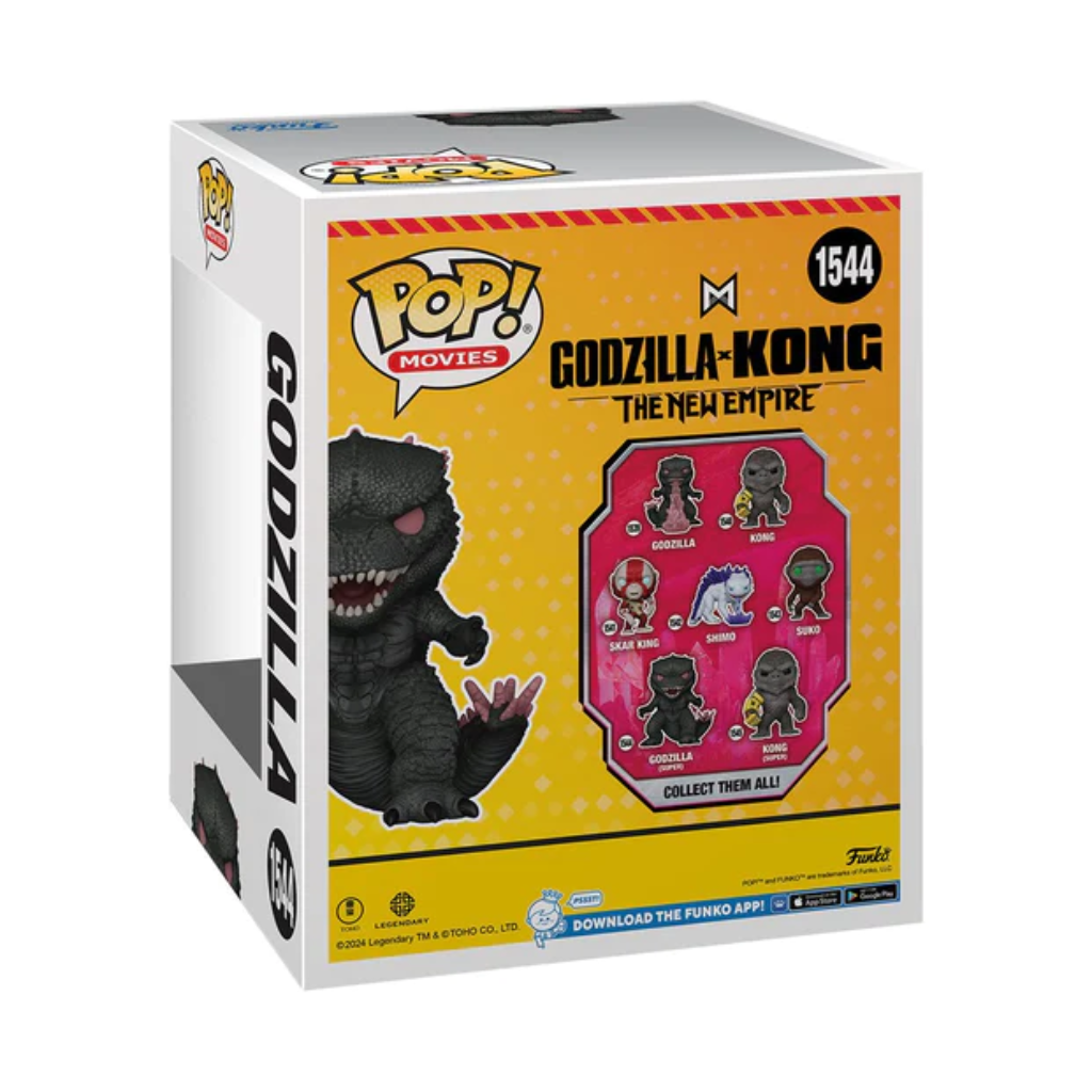 🔥Preventa🔥 Funko Pop Super: Godzilla x Kong The New Empire 2024 - Godzilla 6 Pulgadas