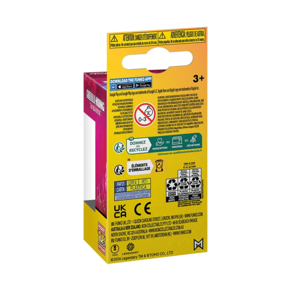 Funko Pop Keychain: Godzilla x Kong The New Empire 2024 - Godzilla Llavero