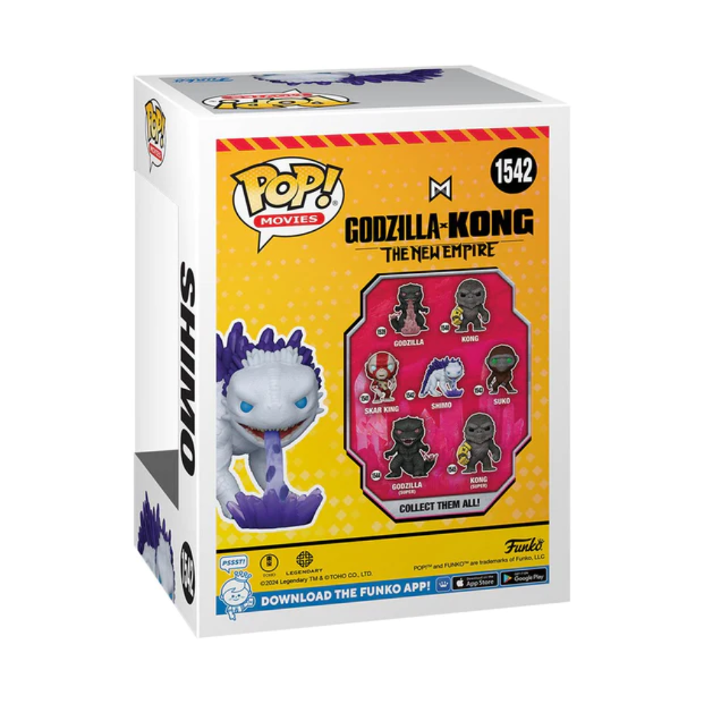 Funko Pop Movies: Godzilla x Kong The New Empire 2024 - Shimo Rayo De hielo