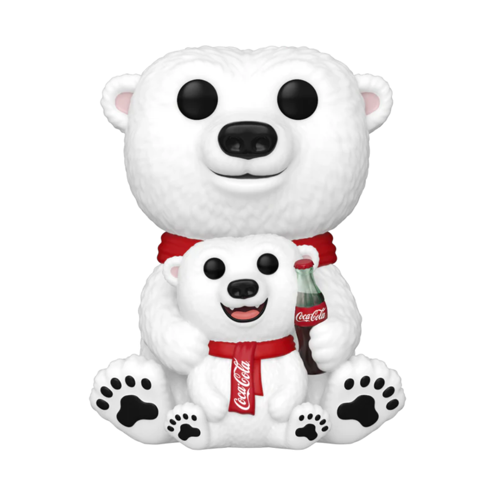 Funko Pop Ad Icons: Coca Cola - Oso Polar y Cachorro