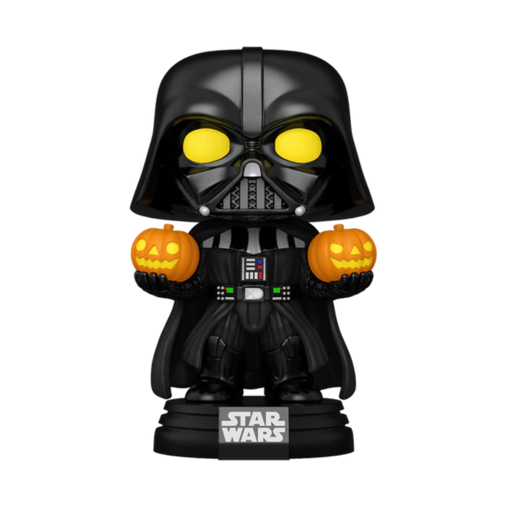 Funko Pop Super: Star Wars - Darth Vader Con Calabazas Electrónico 6 Pulgadas