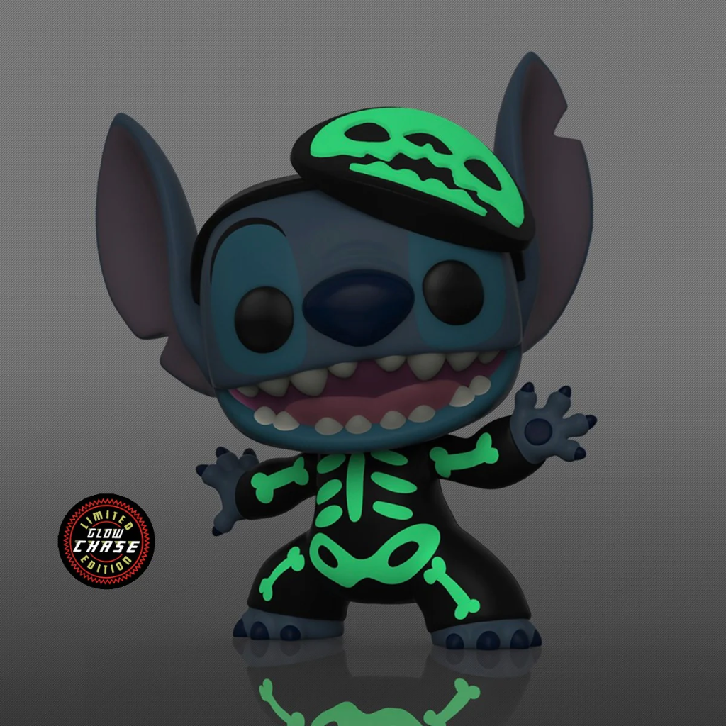 Funko Pop Disney: Lilo y Stitch – Stitch Esqueleto Exclusivo