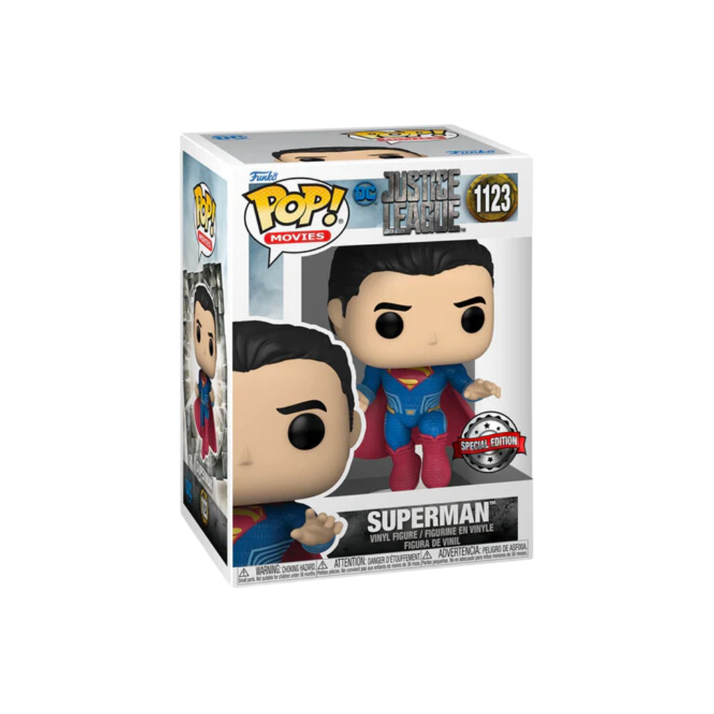 Funko Pop Movies: DC Justice League – Superman Exclusivo