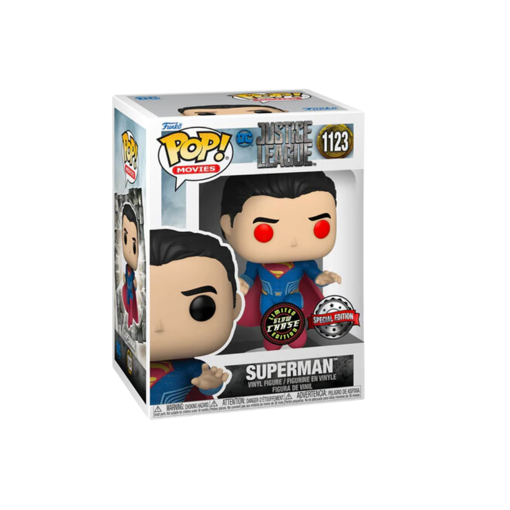 Funko Pop Movies: DC Justice League – Superman Exclusivo