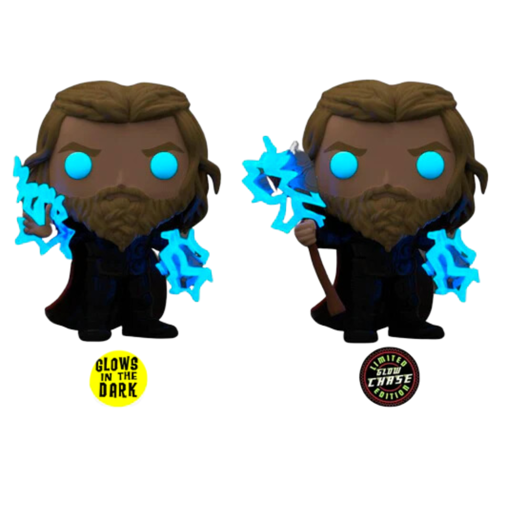 Funko Pop Marvel: Avengers End Game – Thor con Trueno Glow Exclusivo