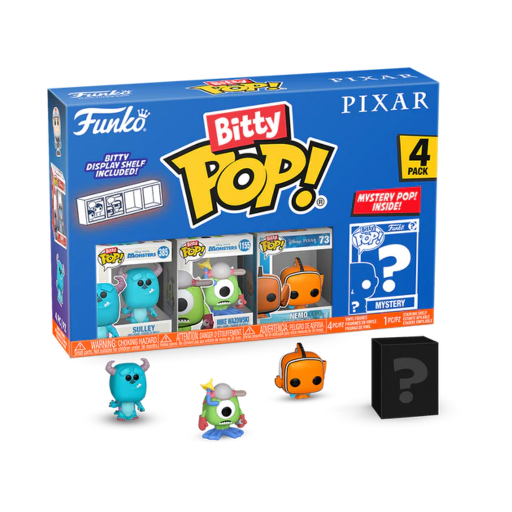 Funko Bitty Pop: Disney Pixar - Monsters Inc 4 Pack