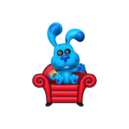🔥Preventa🔥 Funko Pop Premium: Las Pistas De Blue - Blue en Sillón de Pensar
