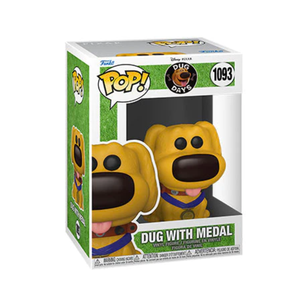 Funko Pop Disney: Dug Days – Dug Con Medalla