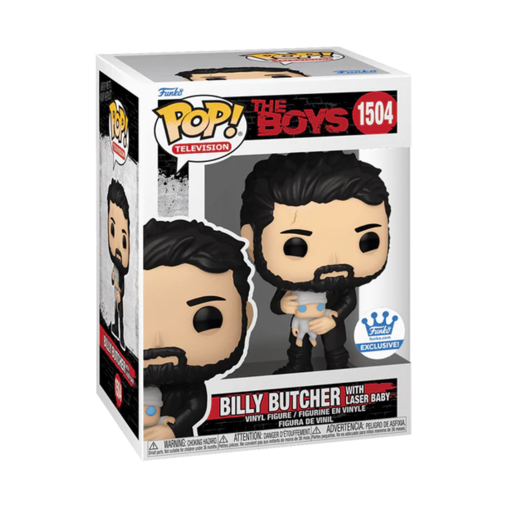 Funko Pop TV: The Boys - Billy Butcher con Bebé Láser Exclusivo Funko Shop