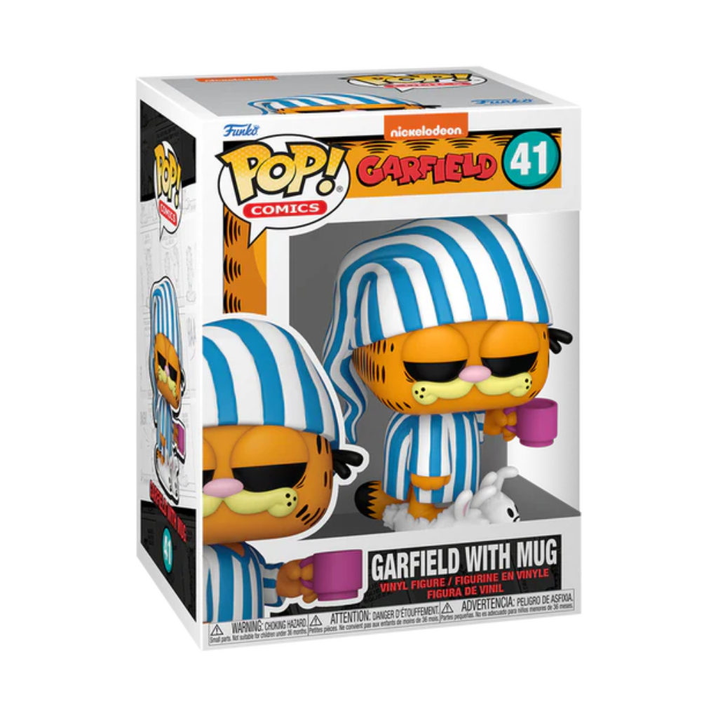 🔥Preventa🔥 Funko Pop Comics: Garfield - Garfield Con Taza