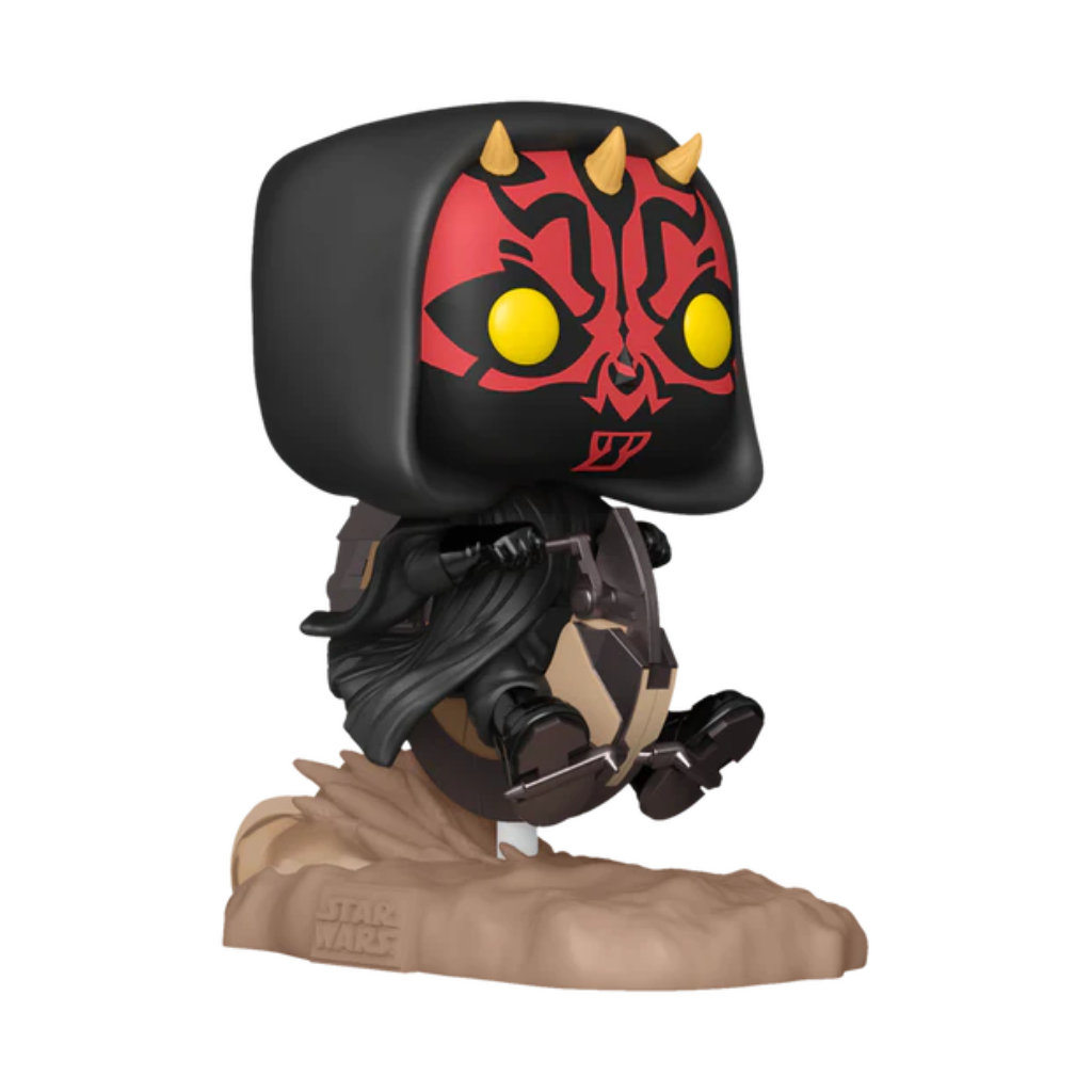 🔥Preventa🔥 Funko Pop Rides Deluxe: Star Wars La Amenaza Fantasma - Darth Maul en Speeder