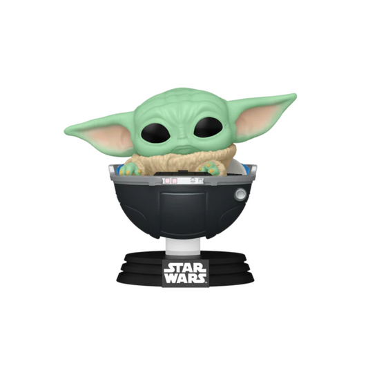 Funko Pop Star Wars: The Mandalorian - Grogu en Cochecito Flotante