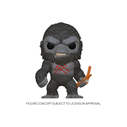 Funko Pop Movies: Godzilla Vs Kong – Kong Asustado de la Batalla